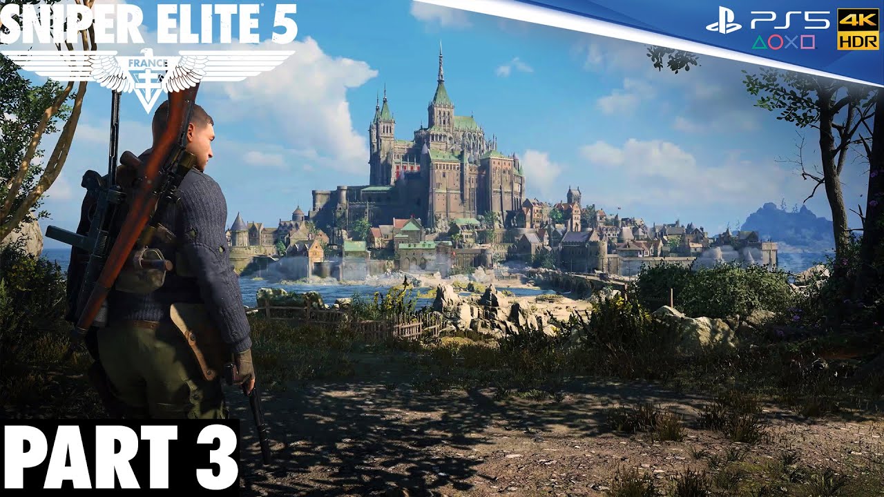 Sniper Elite 5 MISSION 3: Spy Academy - Beaumont-Saint-Denis | PS5 4K HDR