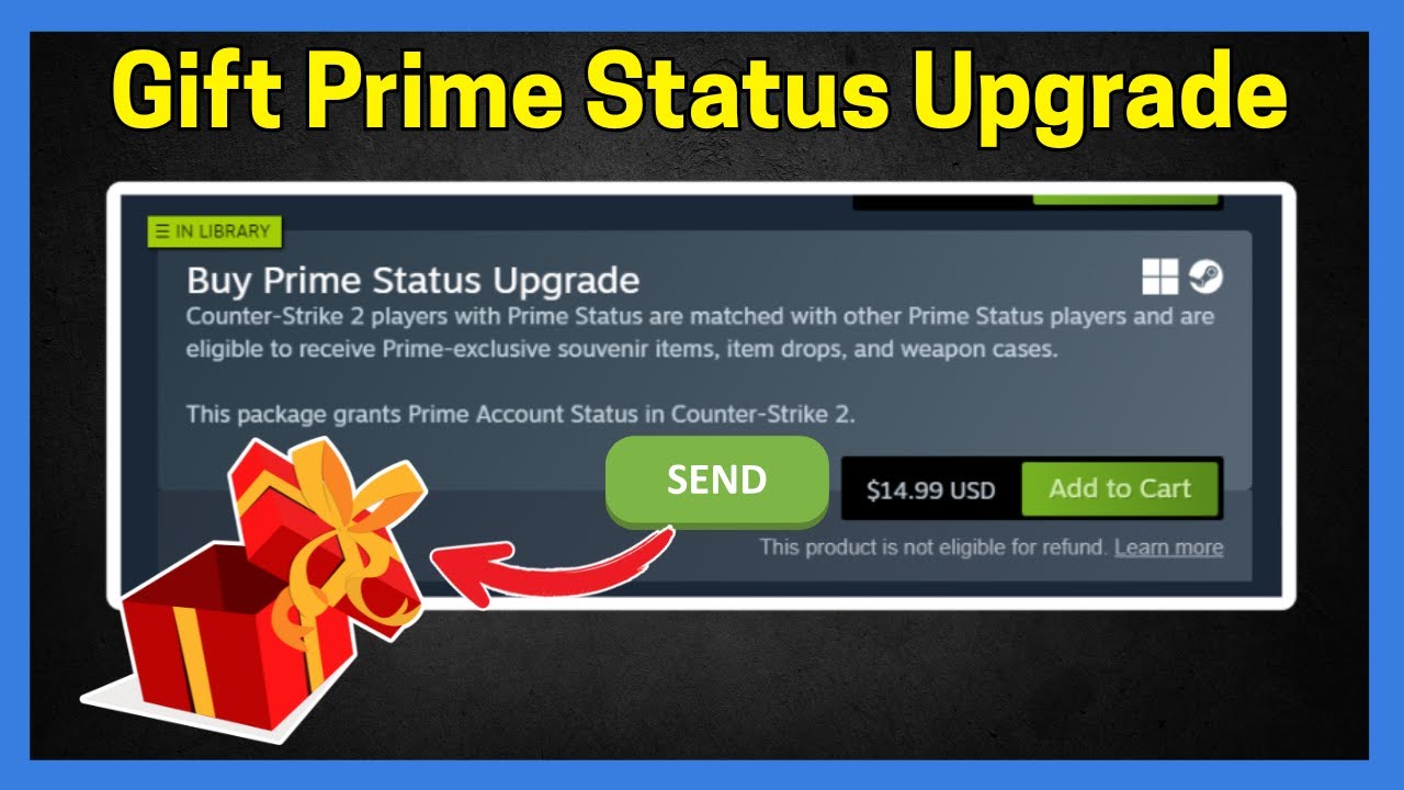 Можно ли подарить повышение статуса Prime? | Как подарить повышение статуса Prime?