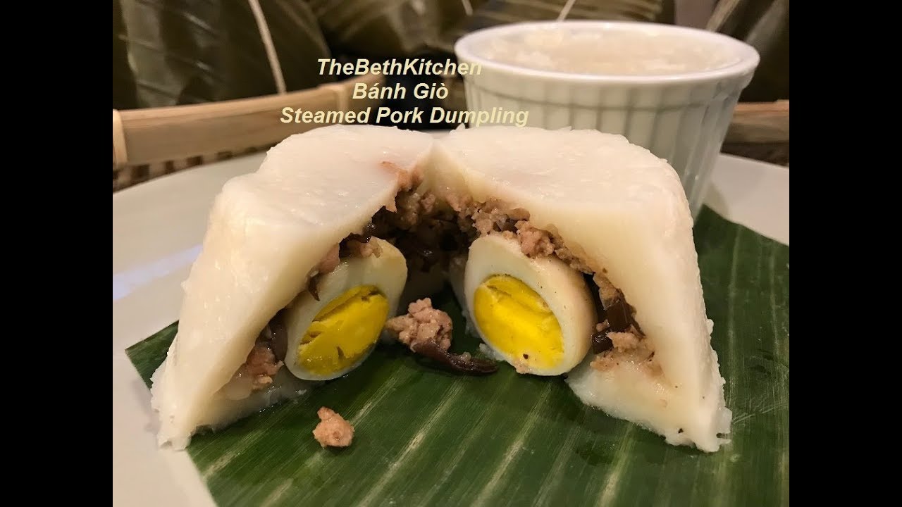 Hướng dẫn làm Bánh Giò _ Ba cách gói bánh giò, Bánh giò không cần lá chuối