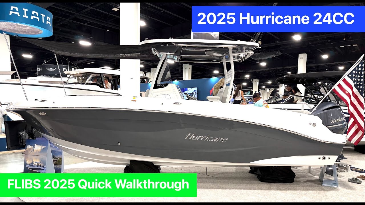 2025 Hurricane 24CC Quick Walkthrough