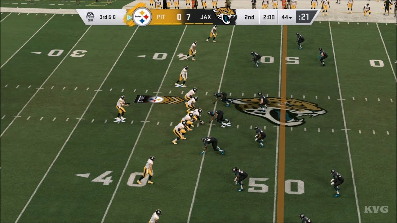 Madden NFL 20 - Jacksonville Jaguars vs Pittsburgh Steelers - Gameplay (Xbox One X HD) [1080p60FPS]