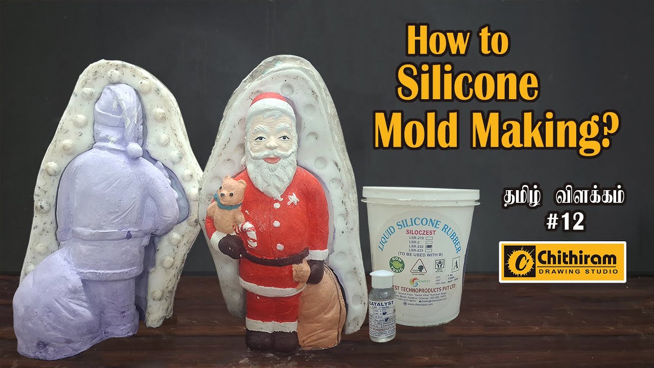 How to Silicone Mold Making | Liquid Silicone Rubber Mold | Lesson 13 | Tamil Art class