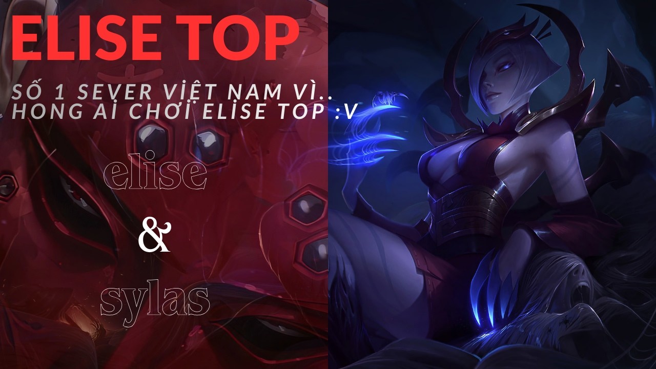 elise TOP VS SYLAS, HOW TO PLAY ELISE TOP?!