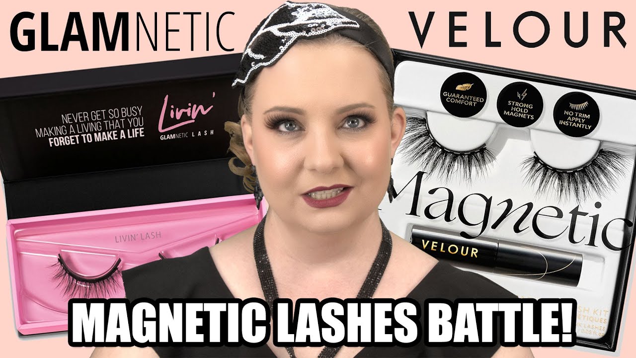 GLAMNETIC против VELOUR — битва магнитных ресниц!