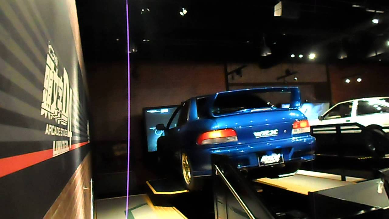 Initial D Arcade Game @ Sega Joypolis, Odaiba