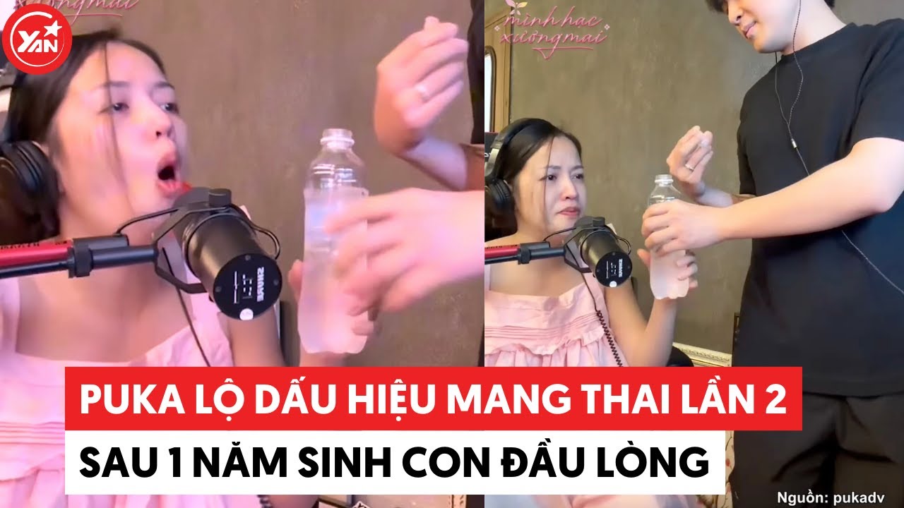 Puka lộ dấu hiệu mang thai lần hai sau 1 năm sinh con đầu lòng #puka