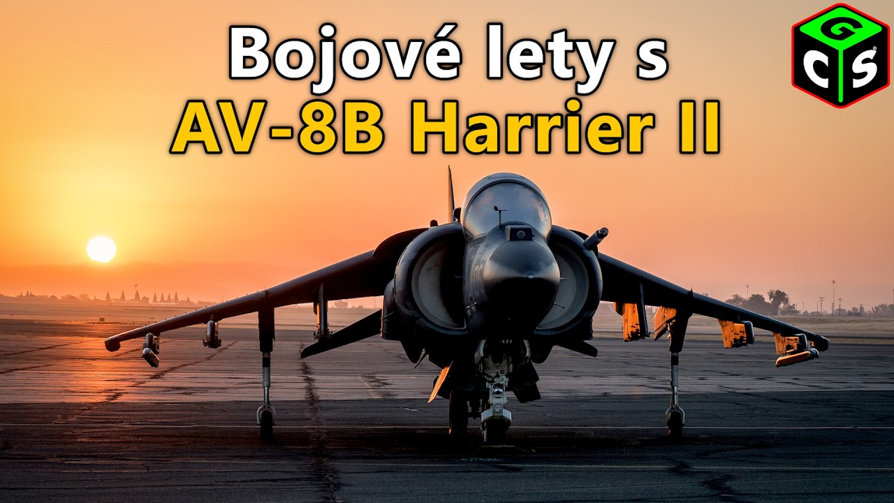 Vysavač opět zasahuje! AV-8B Harrier II v DCS World [LS]
