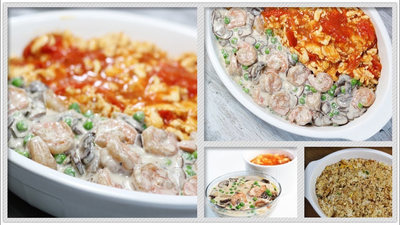 Chinese Yin Yang Fried Rice (Ying Yang Fried Rice) / 鸳鸯炒饭 - Fried Rice Chanllenge #3