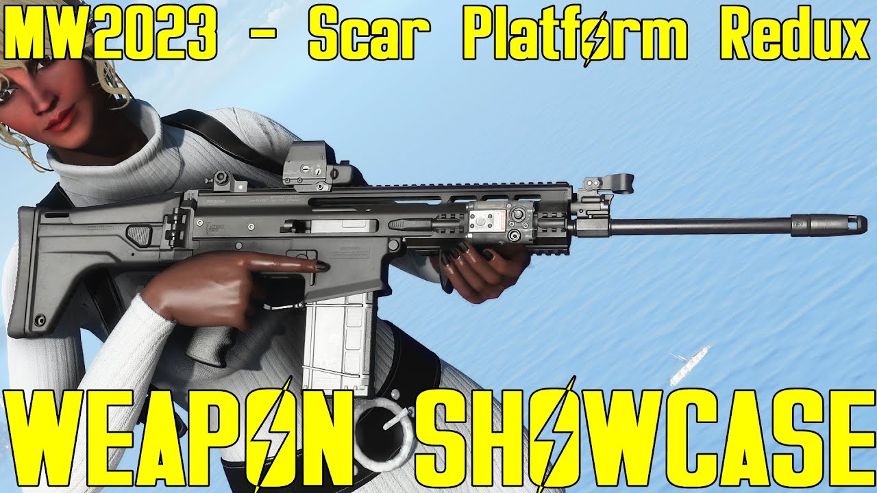 Fallout 4: MW2023 &mdash; Scar Platform Redux &mdash; Демонстрация модификаций оружия