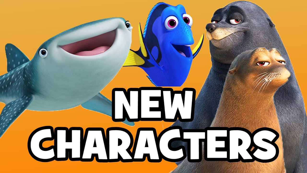 Meet The FINDING DORY Characters & Cast