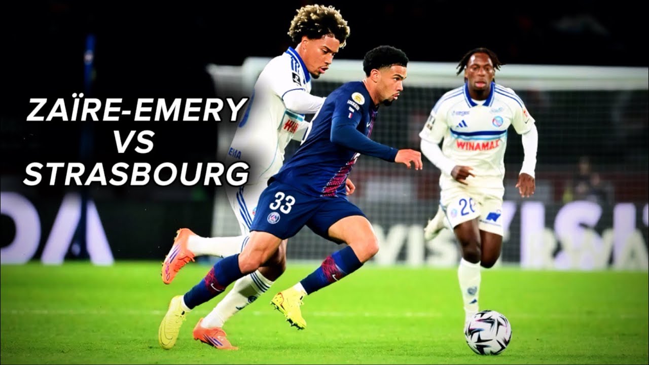 Warren Za&iuml;re-Emery is BACK !!! TOP Performance against Strasbourg !