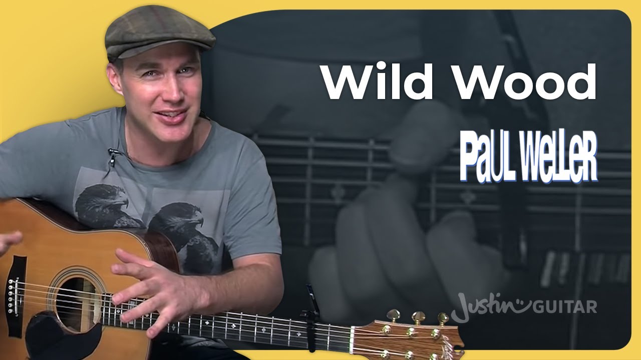 How to play Wild Wood by Paul Weller | Easy Guitar