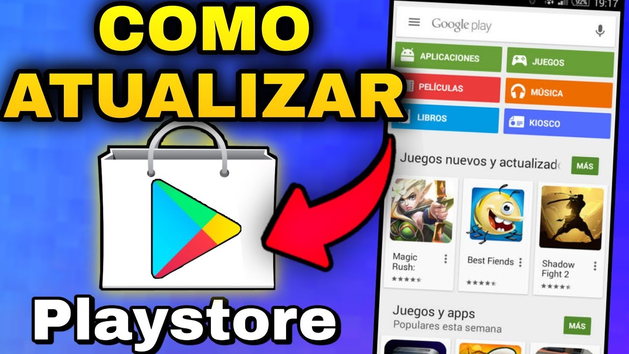 Como ATUALIZAR PLAY STORE para ÚLTIMA VERSÃO!