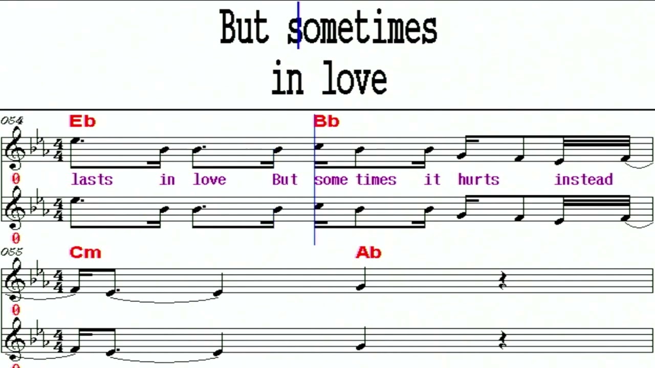 Someone like you / Adele  #불러주는악보팝송