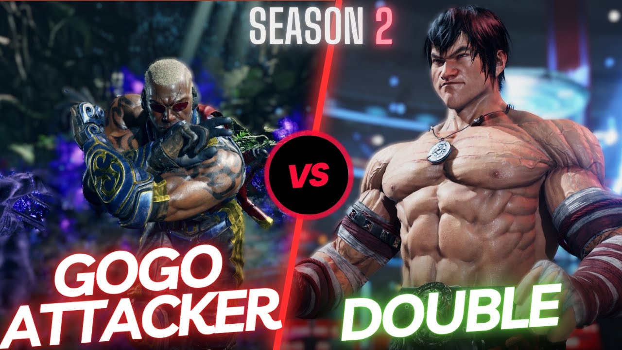 Tekken 8 | Double (Law) VS Gogo Attacker (Raven) Ranked Match