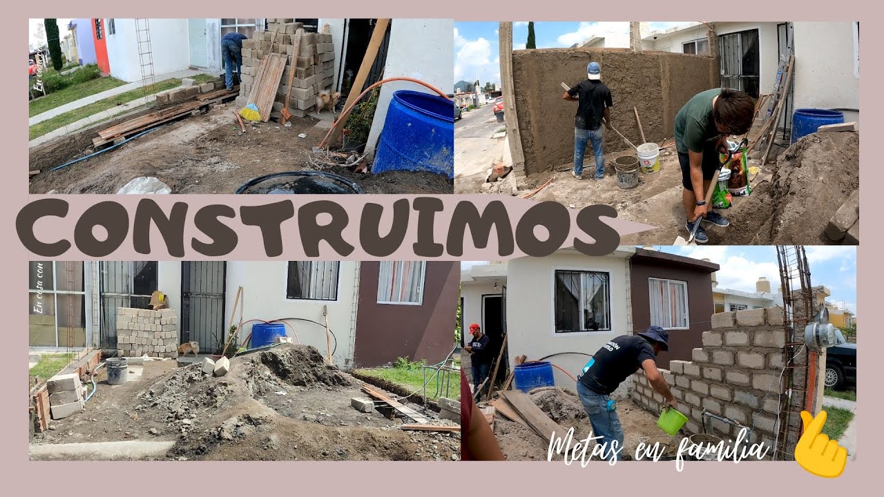 Construimos muros | casa Infonavit