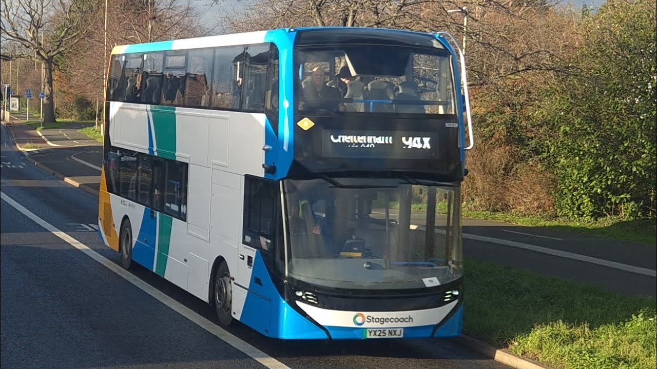 Gloucestershire's New ADL Enviro400EV Look Onboard 