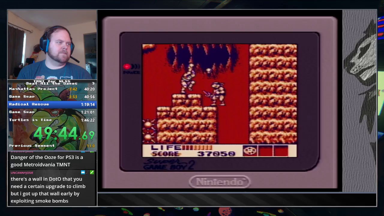 TMNT 3: Radical Rescue speedrun - 31:04