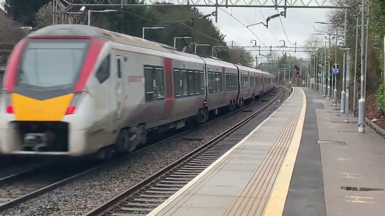Trains At Marks Tey, GEML, 16/01/23