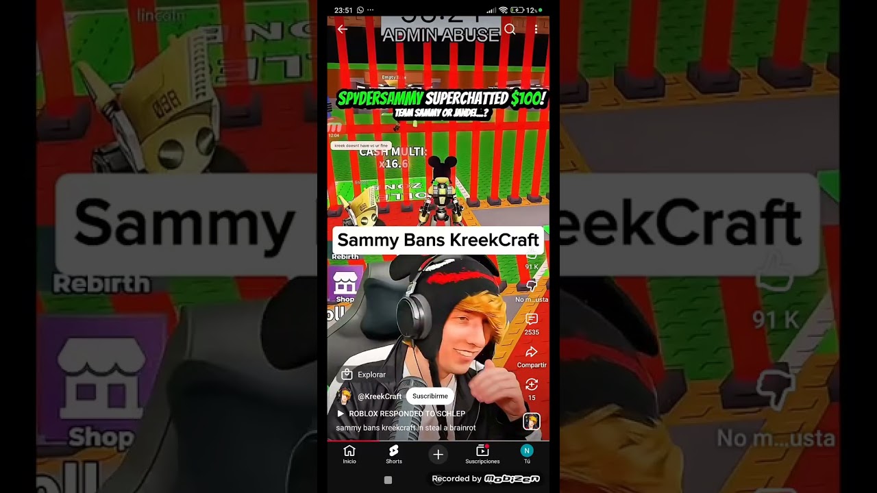Mostrando mis robux