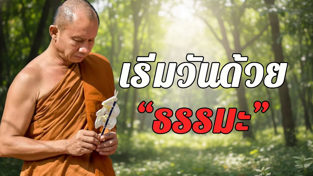 แค่ตื่นมาแล้วได้ฟังธรรม…ชีวิตก็ดีขึ้นแล้ว #พุทธวจน #ธรรมะคลายทุกข์  #พระอาจารย์ราวีจารุธัมโม