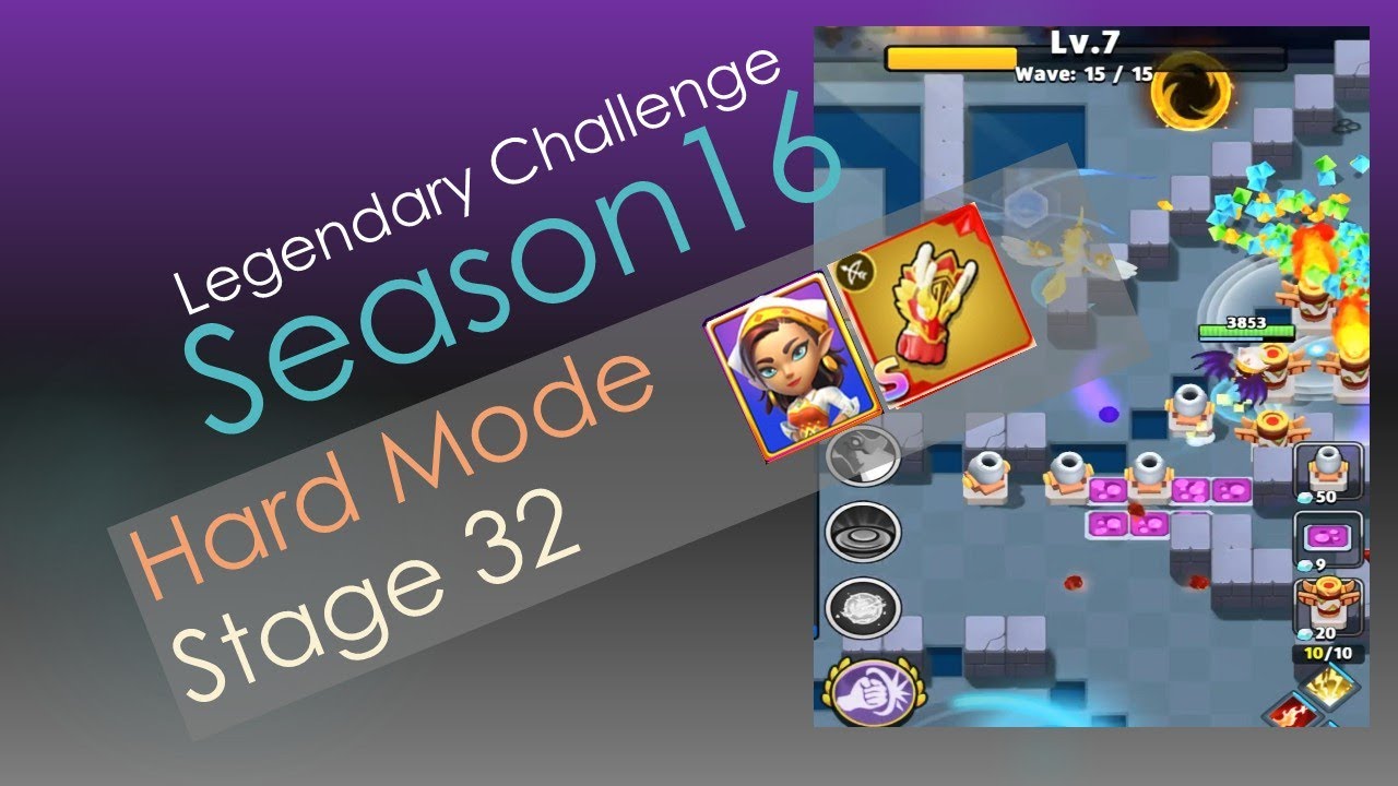 ARCHERO: Legendary Challenge S16 Hard Mode Stage 32