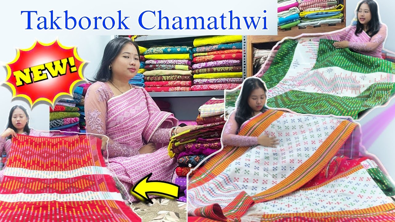 Yakbai Takmani New Design Chamathwi Set &  Blouse / Wedding Chamathwi Set Contact-6009190388