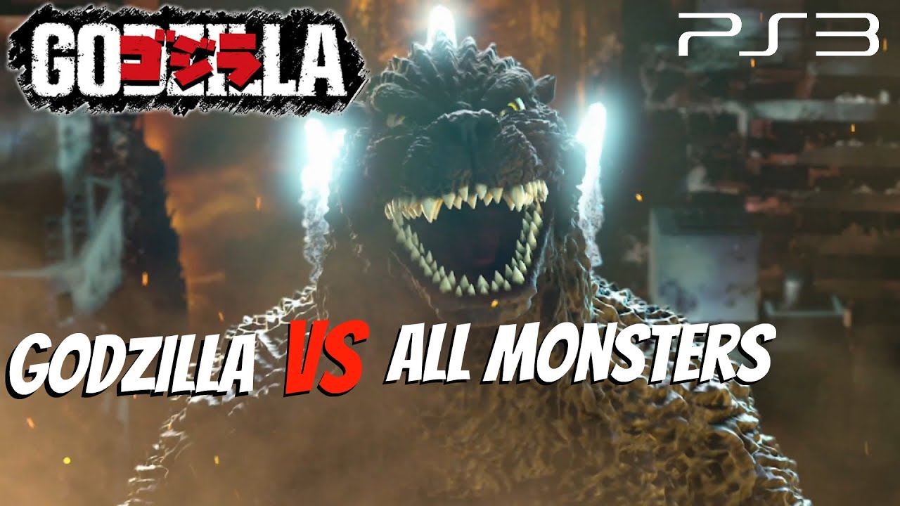Godzilla The Game - Godzilla ゴジラ Vs. All Monsters [1440p HD]