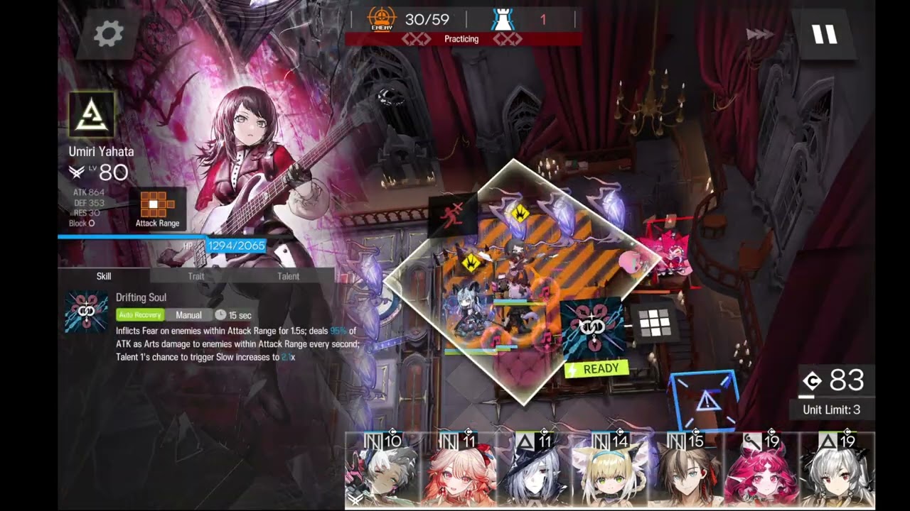 Arknights SS-EX-3 CM Ave Mujica Only