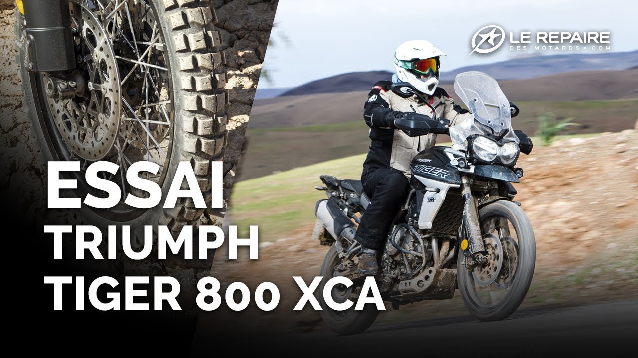 Essai Triumph Tiger 800 XCa - Modèle 2018