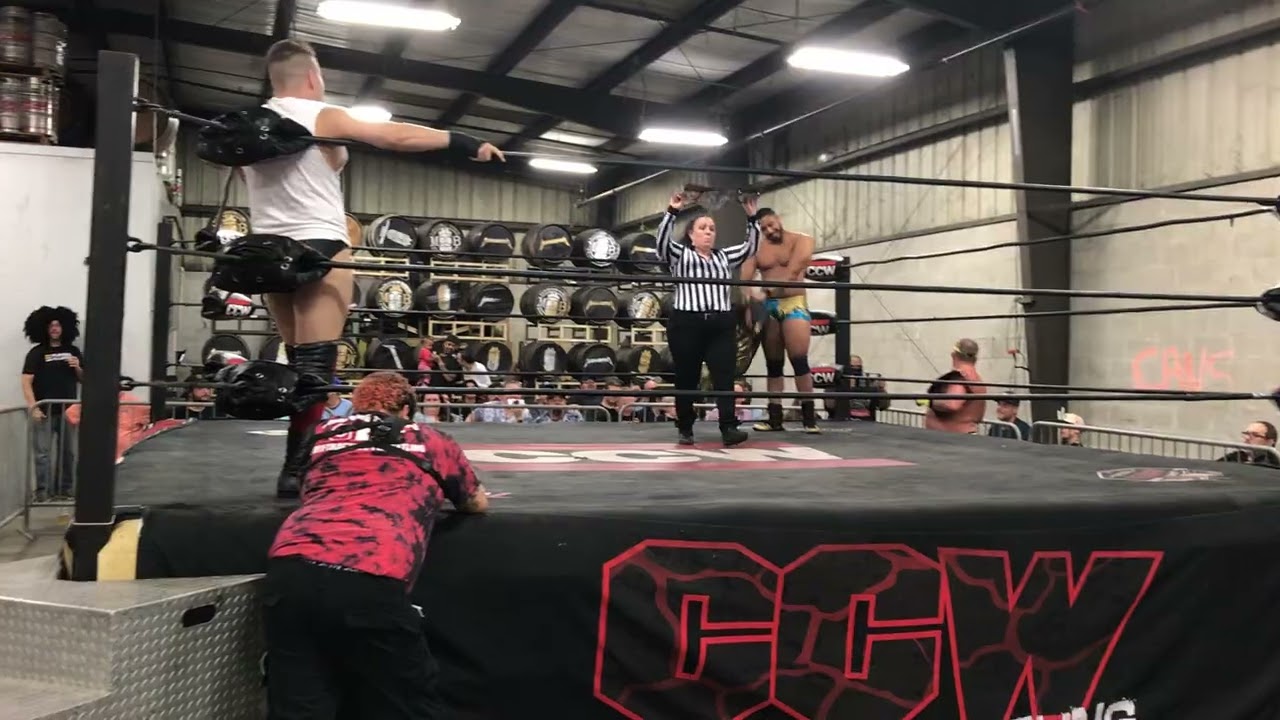 CCW Havoc & Haze 22 CCW Cruiserweight Championship Match: Vinny Pacifico vs Marvin Cruz 