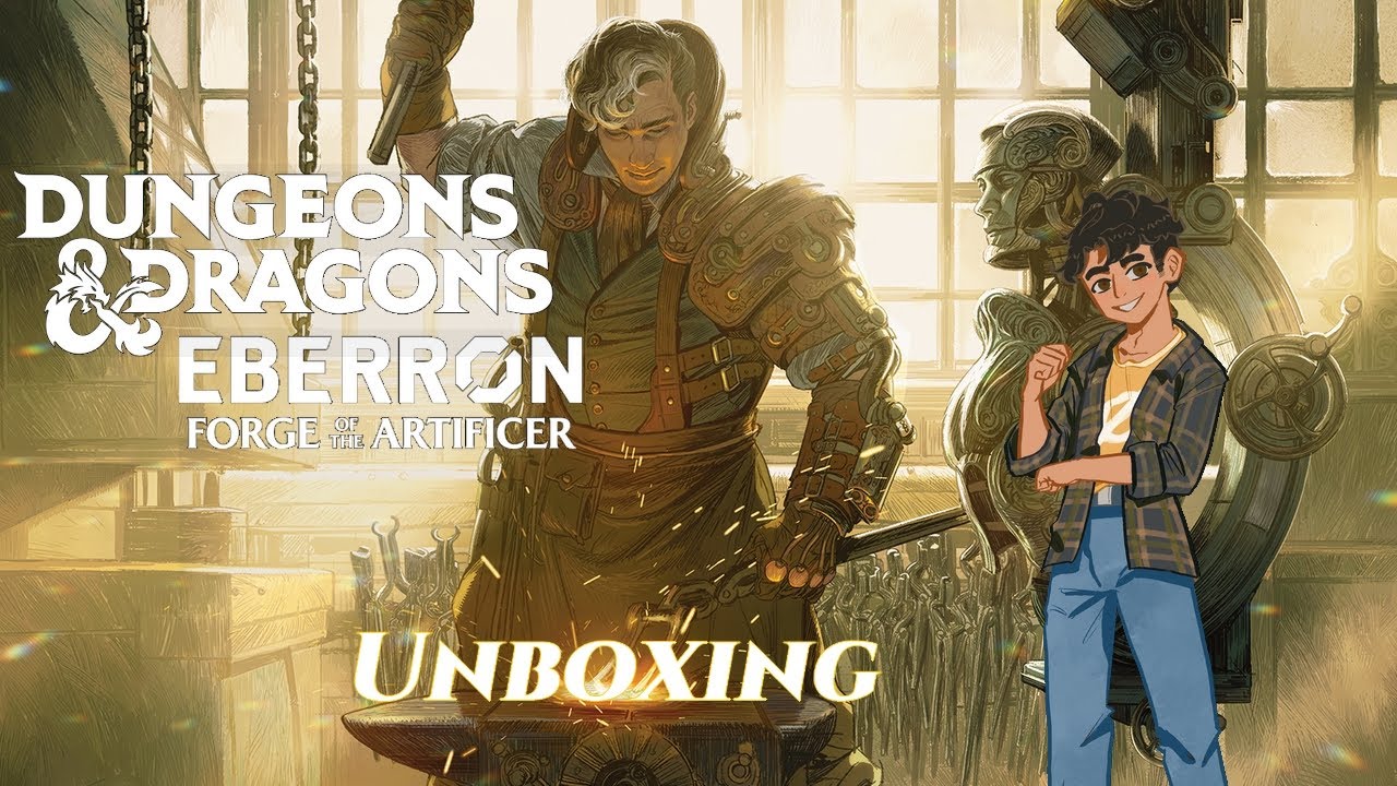 Unboxing y reseña de #dungeonsanddragons  Eberron: Forge of the Artificer para  la edicion 2024