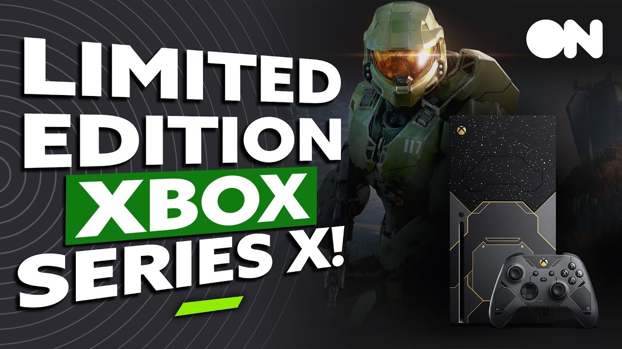 Halo Infinite RELEASE DATE, Limited Edition Xbox Series X + Elite Series 2 Controller REVEALED!