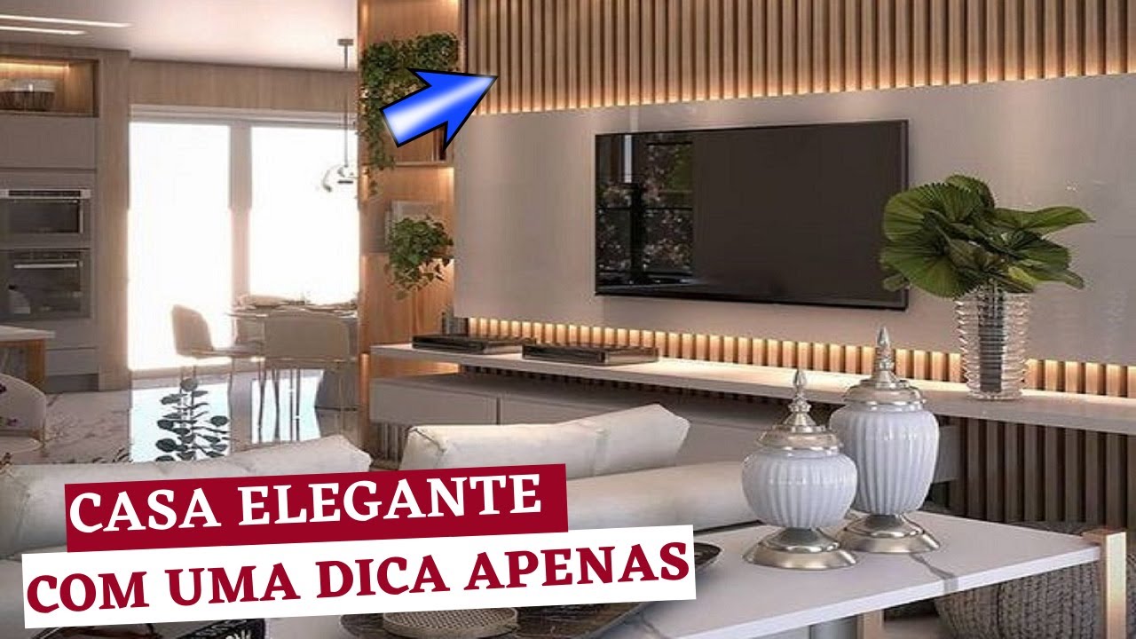 CASA ELEGANTE COM APENAS UMA DICA •OLHA QUE ARRASO!!