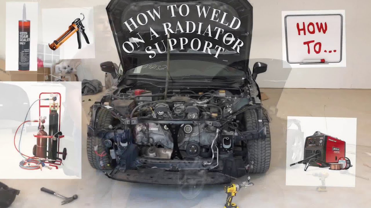 Как заменить опору радиатора