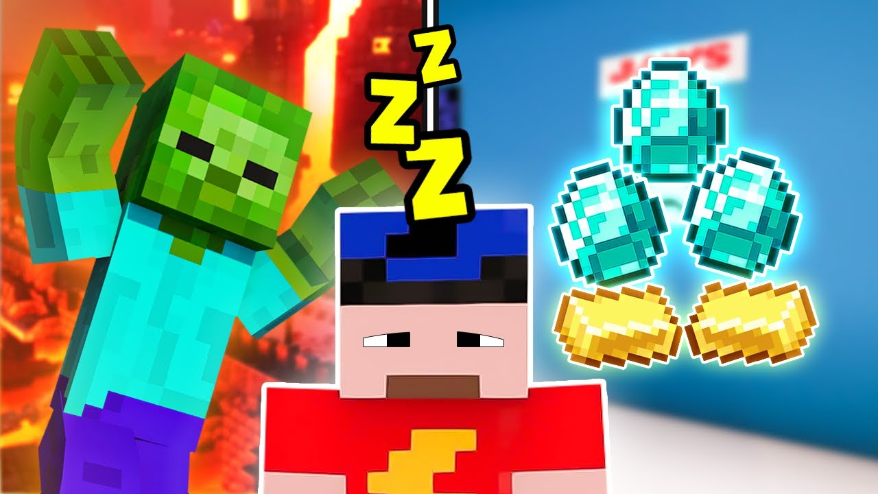 Se você sonhasse dentro do MINECRAFT  | Mike no Minecraft