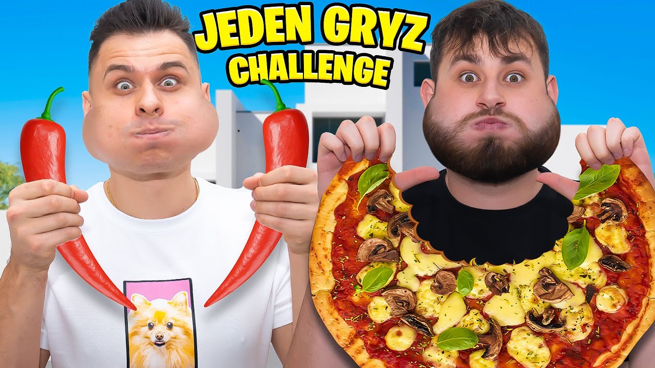 ZJEDZ TO NA JEDEN GRYZ! ONE BITE CHALLENGE!