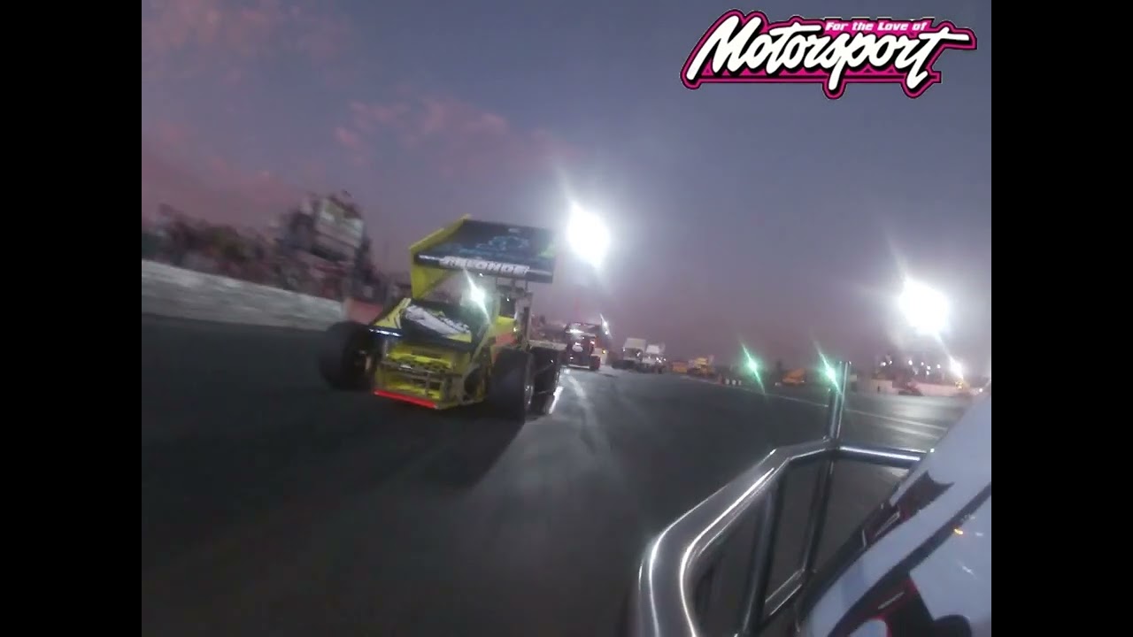 The Rock Raceway Shane Carlson Footage - heat 1 SA VS USA 11 March 2023