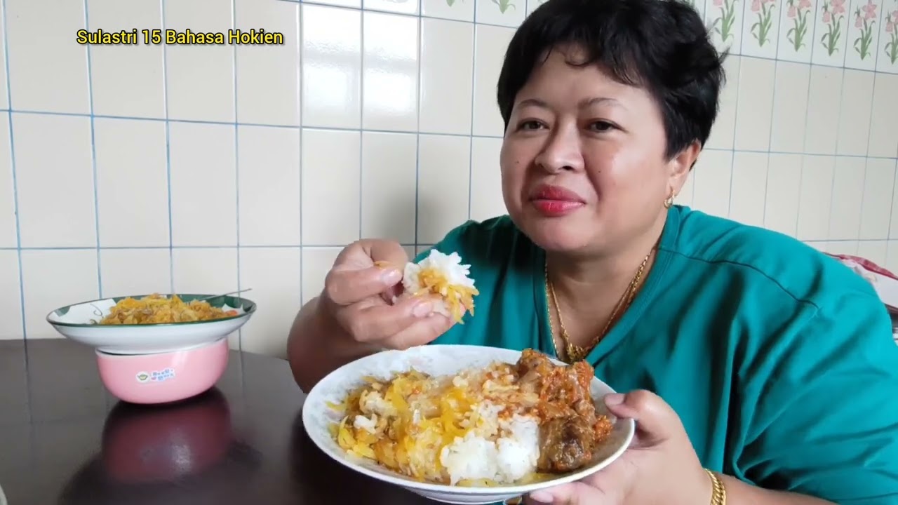 Tumis pepaya teri medan super pedas ‼️ Sulastri 15 emosay sama nyai ratu, Suhune tkw taiwan.