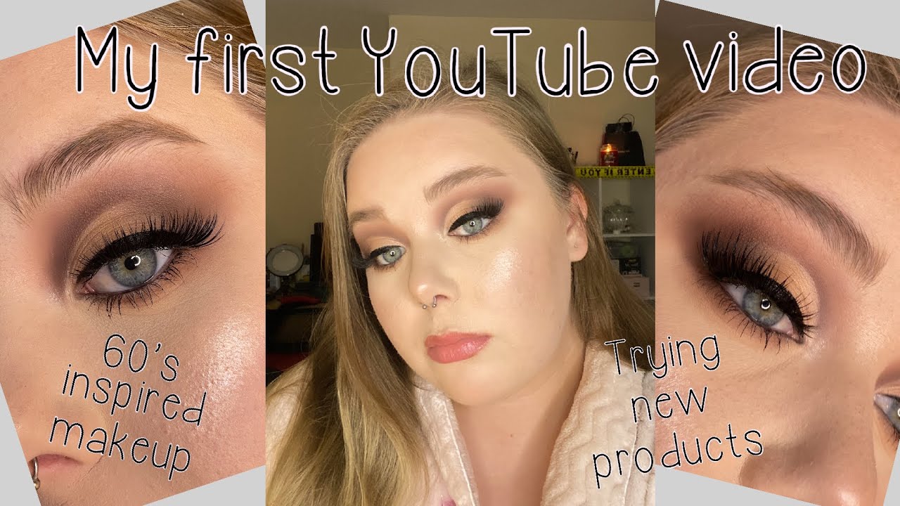 My first video back | 60's inspired makeup look
