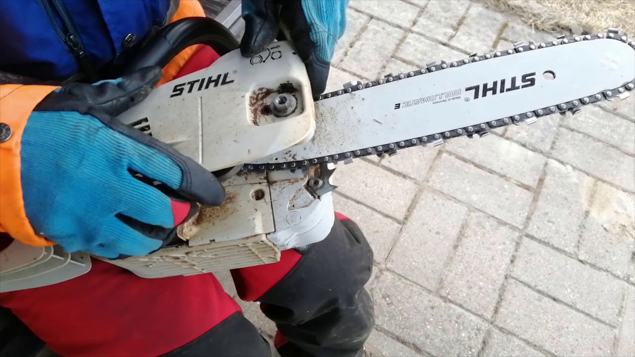 Saha temppuilee - tulpanvaihto MS201