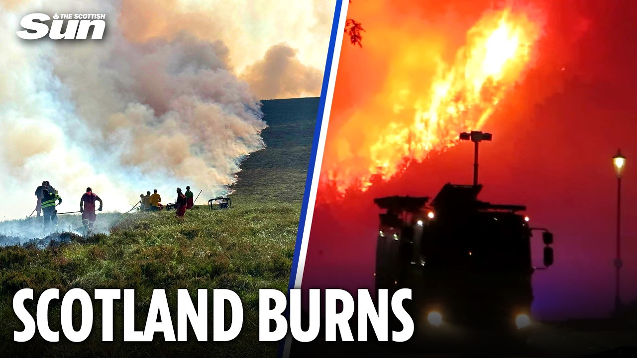 SCOTLAND ON FIRE: Arthur&rsquo;s Seat Inferno & Massive Highland Wildfire Ravage Capital & Cairngorms