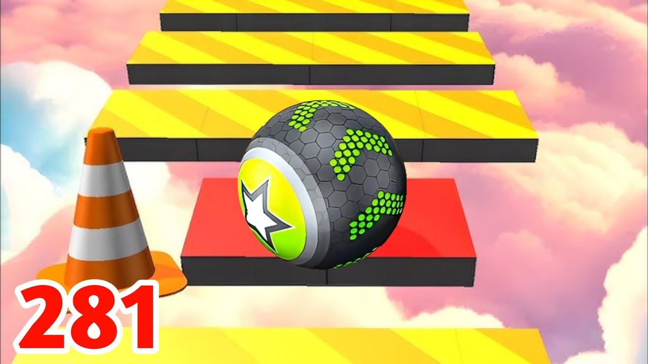 Going Balls, SpeedRun, Going Balls Portal Run Gameplay Level 281