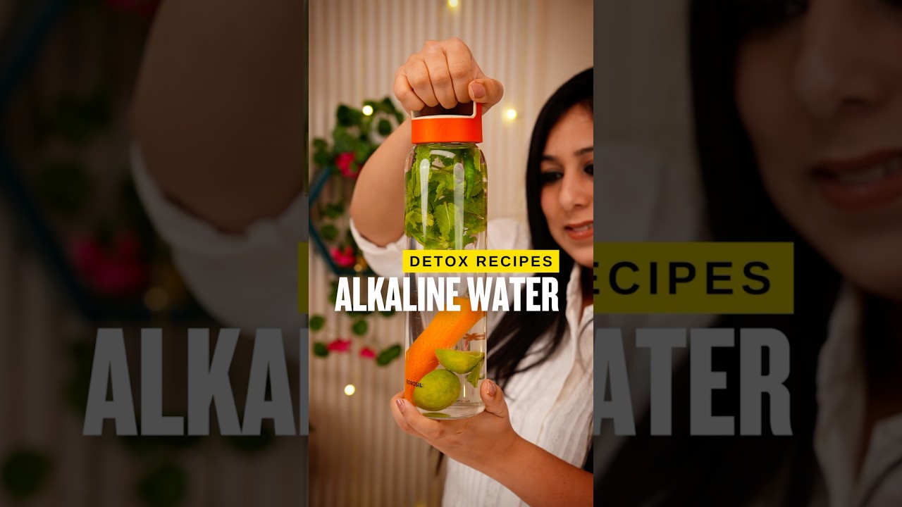 Alkaline Water | Detox Infused Water #recipe #detox #alkaline #infusedwater #healthy #detoxdrink
