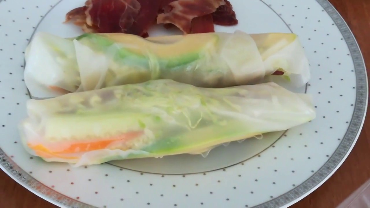 Pirinç Yufka Sarma Tarifi/ Rice Paper Wraps