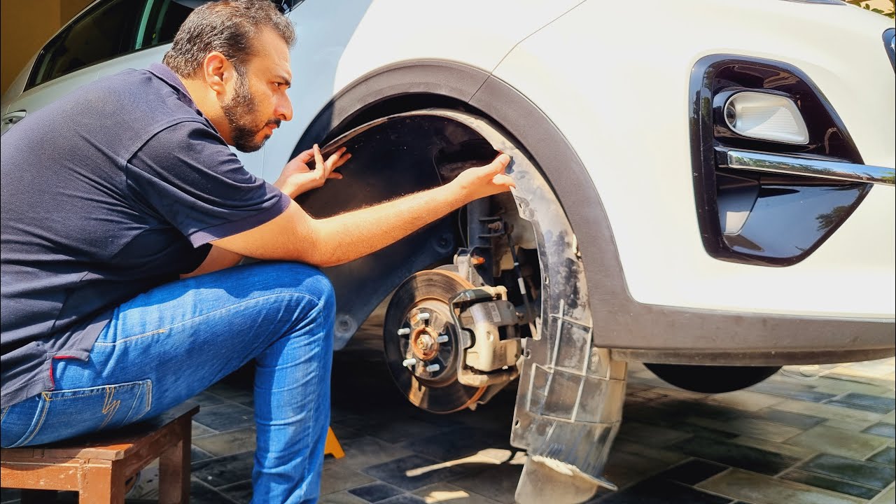 How to replace wheel well fender liner in Kia Sportage