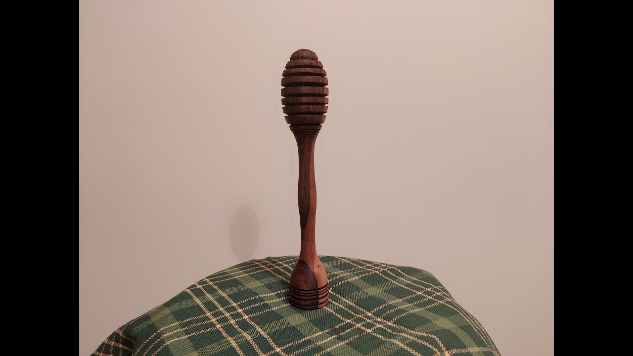 Easy Wood Lathe Project Make a Honey Dipper with Record Power DML305
