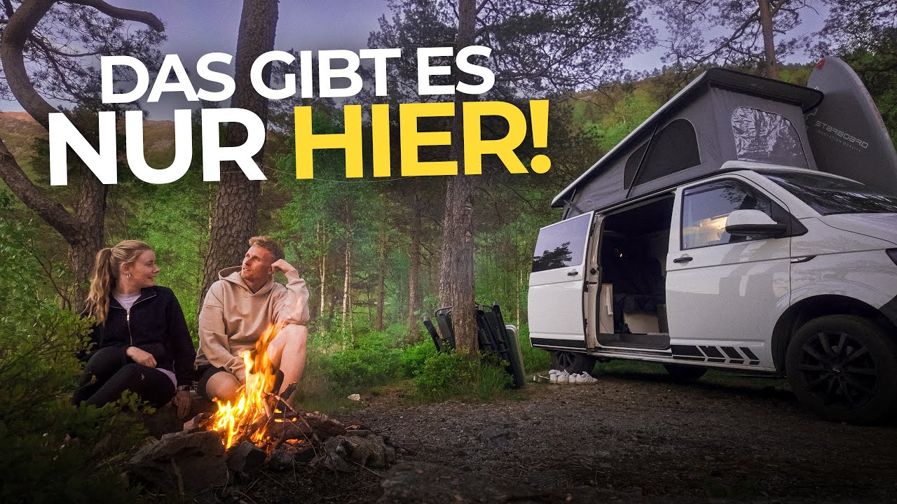Wir entdecken die unglaubliche Natur von Norwegen mit dem Van!