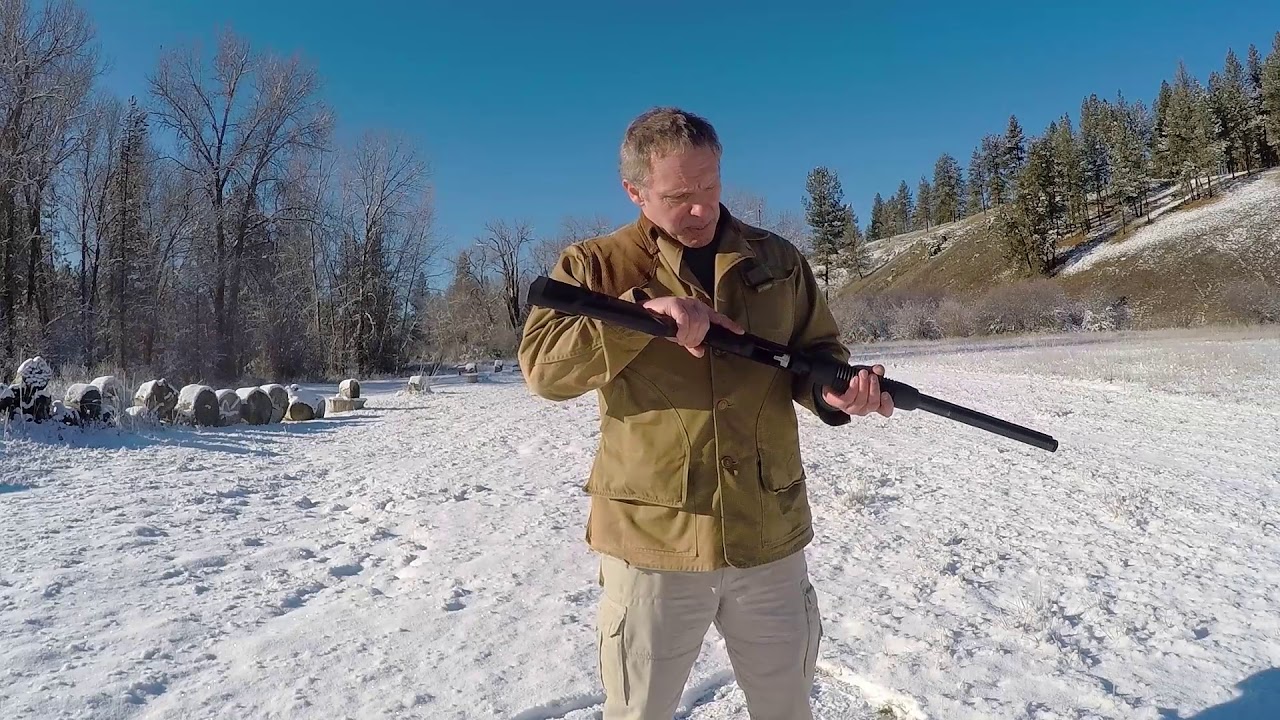 Loading and Shooting a Pump Action Shotgun