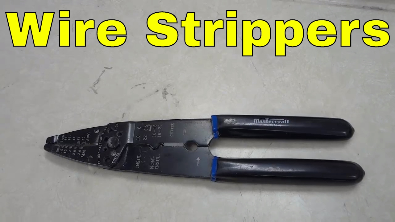 How To Use Wire Strippers-FULL Tutorial